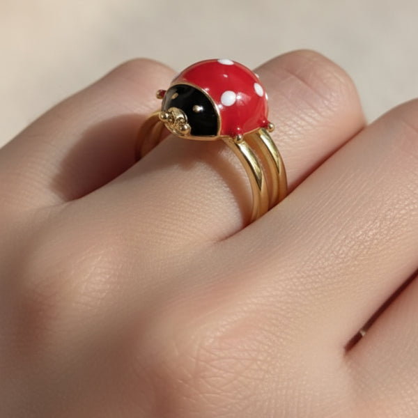 Ladybug Ring