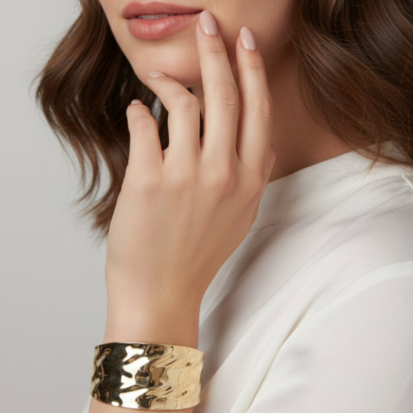 Gold Cuff Bracelet