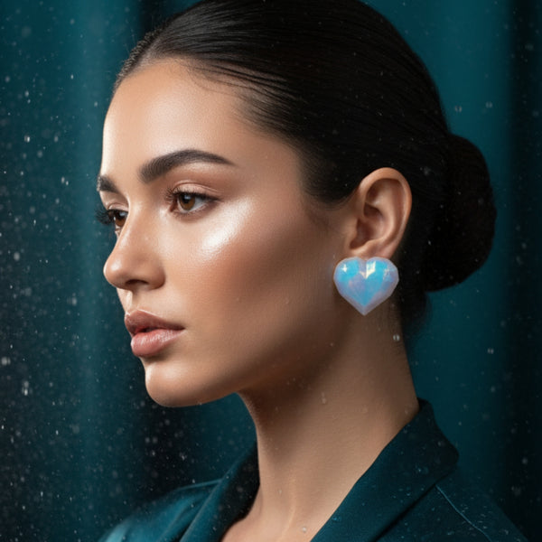 Prism Heart Earrings