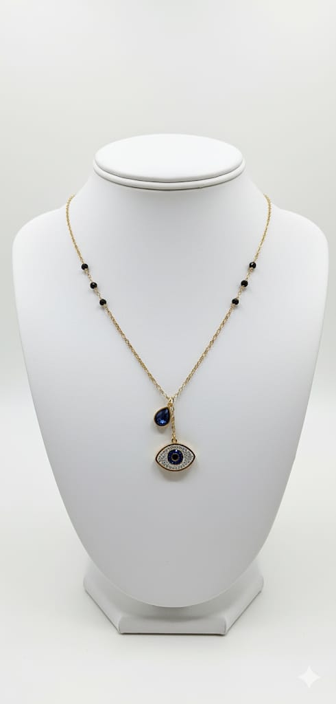 Blue Evil Eye Necklace