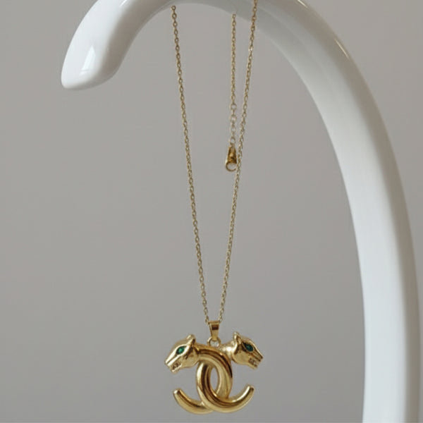 Panther Interlock Necklace