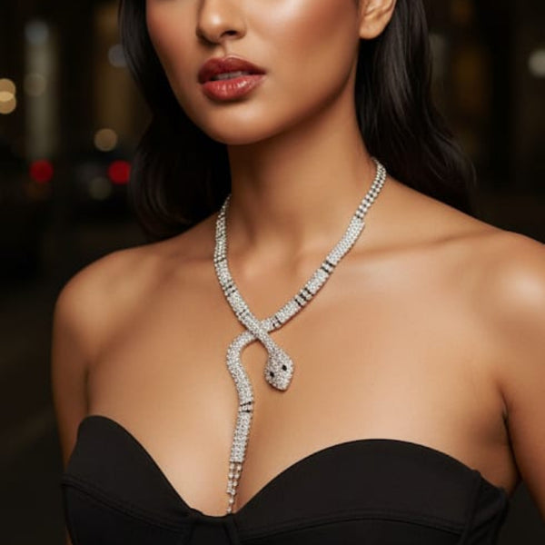 Diamond Snake Choker